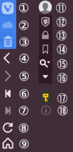 メニュー+アドレスボタン